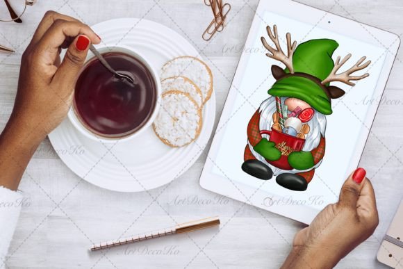 Elevate Designs with Christmas Gnome PNG Clipart