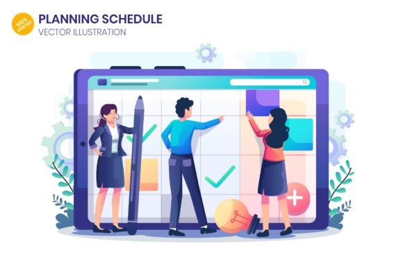 Elevate Your Workflow with Flat Schedule Art