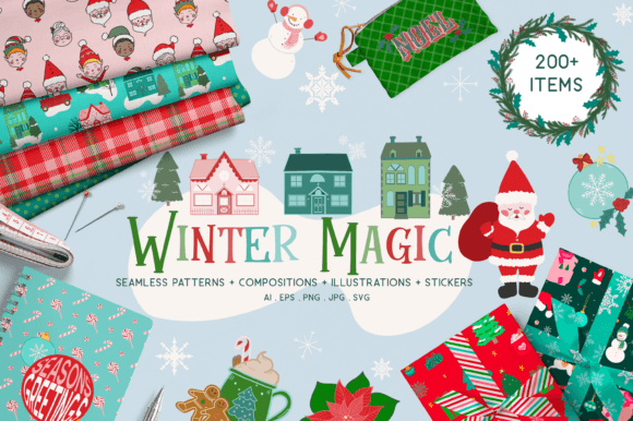 Unlocking Festive Creativity: A Guide to the HO HO HO Merry Christmas Holiday Graphics Collection