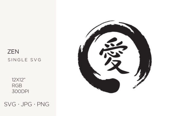 Unlocking Serenity: The Deep Significance of the Zen Symbol with Japan Sign Meaning Love in Modern Design