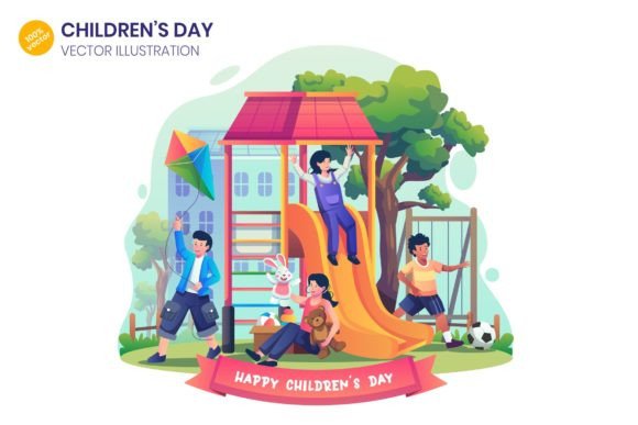 Unlocking the Power of Scalable Vector Graphics for Vibrant Children's Day Designs